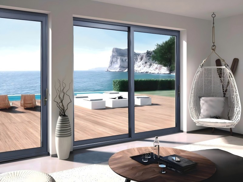 Beautiful and practical sliding door